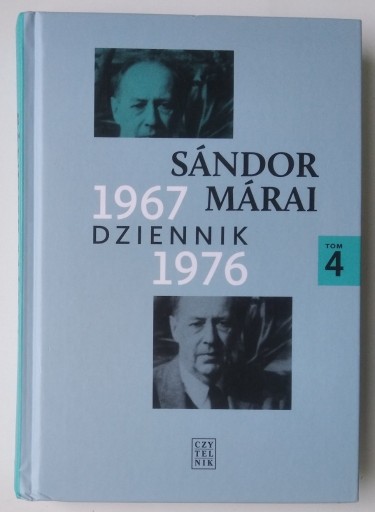 Zdjęcie oferty: Dziennik 1967-1976 (tom 4) - Sandor Marai