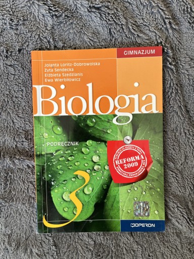 Zdjęcie oferty: Biologia 3 Operon podręcznik 