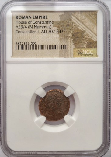 Zdjęcie oferty: Moneta Nummus Konstantyn Wielki - grading NGC 