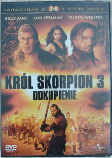 Zdjęcie oferty: Król Skorpion 3 Odkupienie DVD lektor