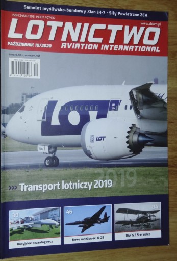 Zdjęcie oferty: Lotnictwo Aviation International 10/2020