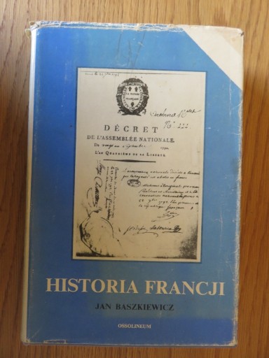 Zdjęcie oferty: Historia Francji