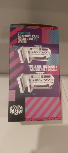 Zdjęcie oferty: COOLER MASTER Uchwyt do karty graficznej V3 PCIE 4.0 Biały