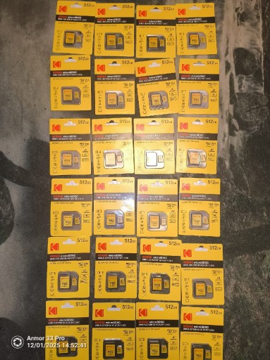 Zdjęcie oferty: Mega Wyprzedaż!!!512 GB Kodak microSDXC UHS-I U3 V30 A1 karta pamięci 512GB