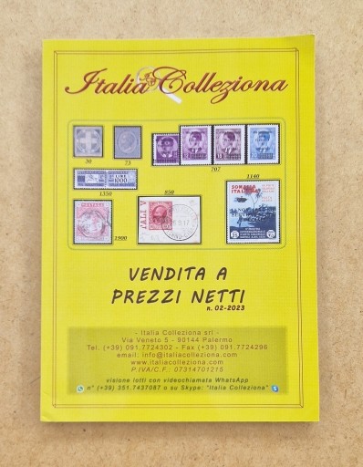 Zdjęcie oferty: Italia Colleziona - Katalog aukcyjny znaczków pocz