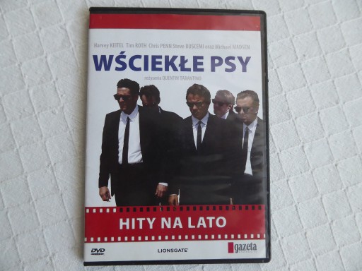 Zdjęcie oferty: WŚCIEKŁE PSY-reservoir dogs -thriller Tarantino PL