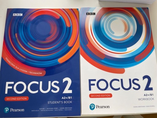 Zdjęcie oferty: Focus 2 Komplet podręcznik + ćwiczenia 