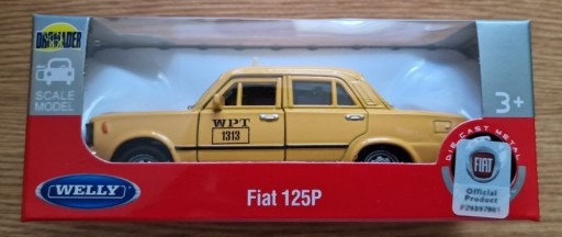 Zdjęcie oferty: Welly Model Metalowy Fiat 125P WPT 1313