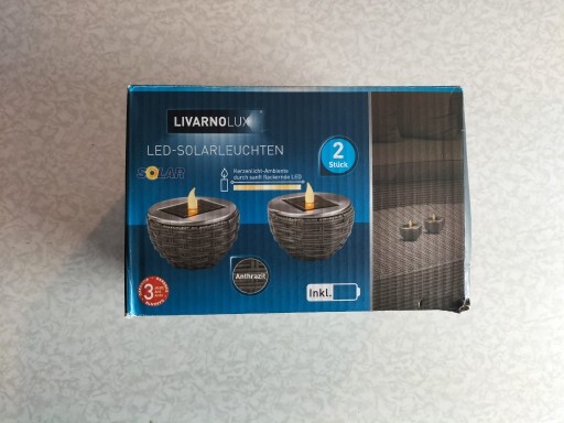 Zdjęcie oferty: Lampki solarne LED LIVARNOLUX