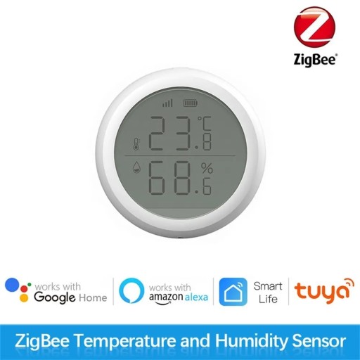 Zdjęcie oferty: Czujnik temperatury i wilgotności / Zigbee / LCD