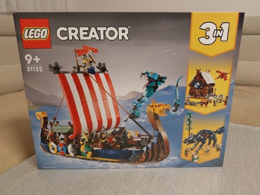 Zdjęcie oferty: LEGO Creator 31132 Statek wikingów i wąż 