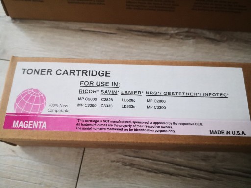 Zdjęcie oferty: Toner cartridge do Ricoh 