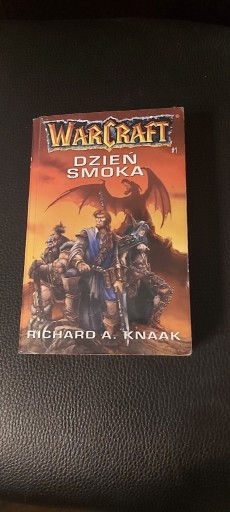 Zdjęcie oferty: Warcraft- Dzień smoka-R.A.Knaak wydanie 1-2001r.