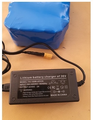 Zdjęcie oferty: Bateria nowa hulajnoga lub ebike 36v + ładowarka