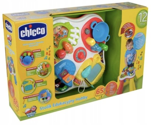 Zdjęcie oferty: Stoliczek edukacyjny Chicco 7653 dwujęzyczny 