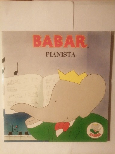 Zdjęcie oferty: Babar pianista brunhoff muza s.a.