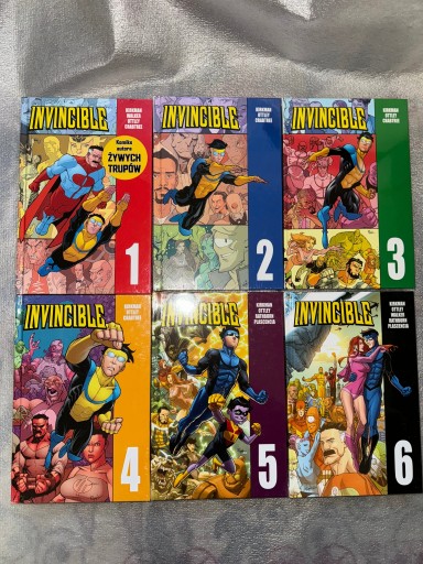 Zdjęcie oferty: Invincible - Niezwyciężony - komplet - folia - PL