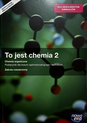 Zdjęcie oferty: To jest chemia 2. Zakres rozszerzony
