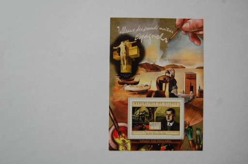 Zdjęcie oferty: Gwinea Mi bl.2200** Salvador Dalí /ms/