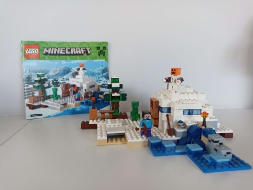 Zdjęcie oferty: LEGO 21120 Minecraft - Śnieżna kryjówka