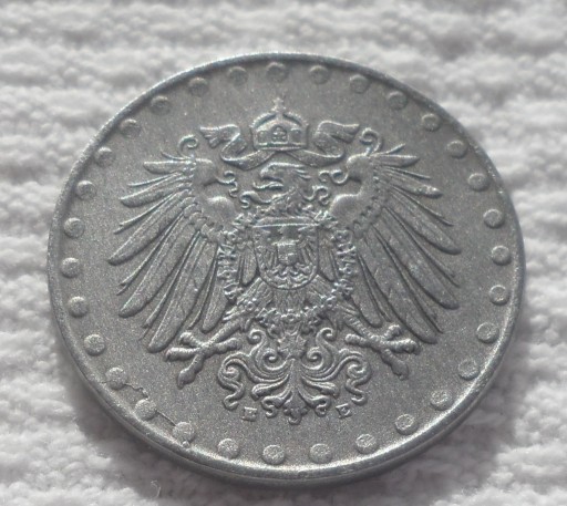 Zdjęcie oferty: 10 pfennig 1917 E Muldenhütten Saksonia Żelazo