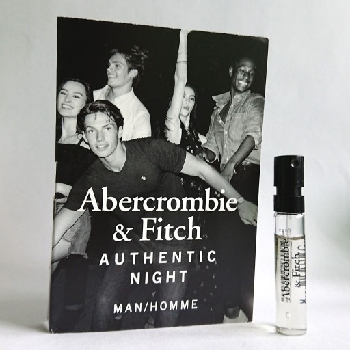 Zdjęcie oferty: Abercrombie and Fitch Authentic Night EDT ~1,9 ml