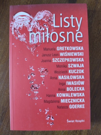 Zdjęcie oferty: Listy miłosne - Monika Szwaja, Janusz Leon Wiśniew