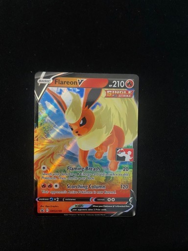 Zdjęcie oferty: Pokemon Karta Flareon V SWSH149  Prize pack