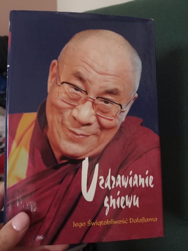 Zdjęcie oferty: Książka Uzdrawianie gniewu Dalajlama XIV Rebis 