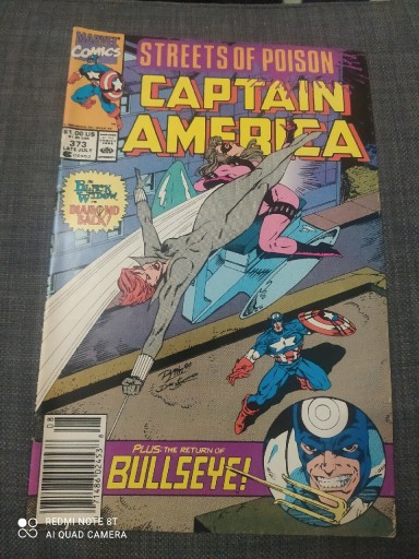 Zdjęcie oferty: Komiks Captain America number 373 1990