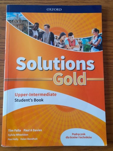 Zdjęcie oferty: Solutions Gold Upper-Intermediate Student's Book