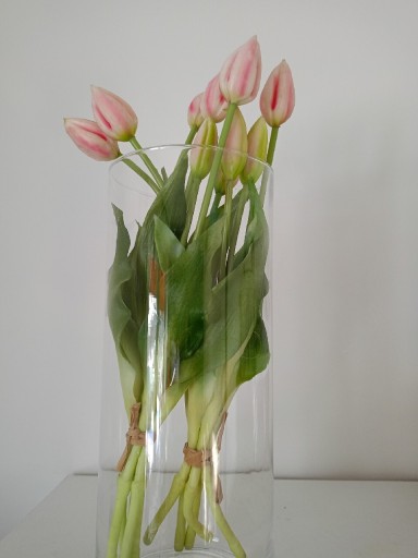 Zdjęcie oferty: Tulipany silikonowe/gumowe 5 szt. Różowe