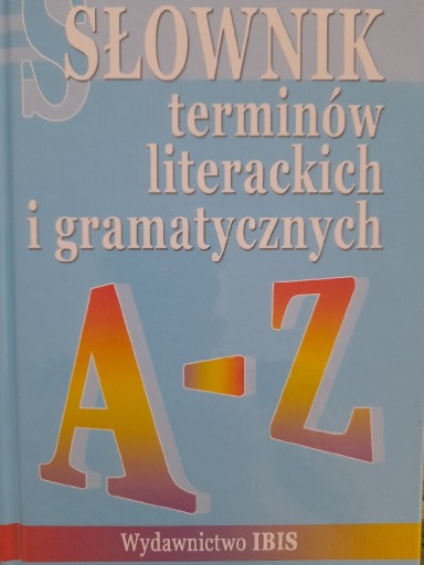 Zdjęcie oferty: Słownik terminów literackich i gramatycznych