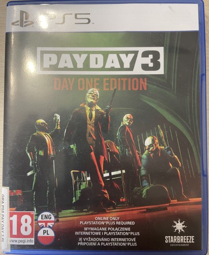 Zdjęcie oferty: PAYDAY 3 PL PlayStation 5 PS5