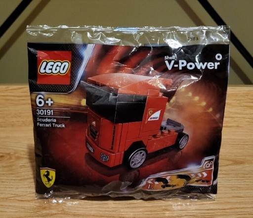 Zdjęcie oferty: Lego Shell 30191 Scuderia Ferrari Truck klocki