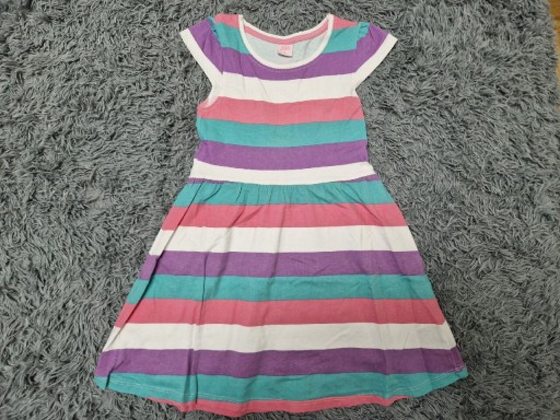 Zdjęcie oferty: Roz 116 sukienka z krótkim rekawem dla dziewczynki