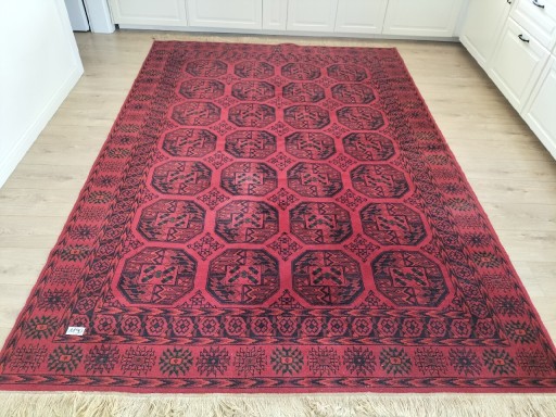 Zdjęcie oferty: Wełniany dywan Art deco Afghan 200x300cm 