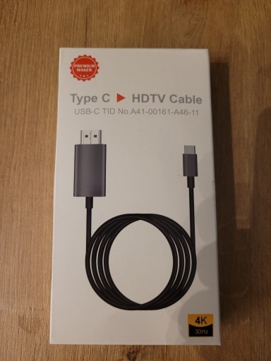 Zdjęcie oferty: Kabel adapter przejściówka USB C do HDMI 4K MHL 2M