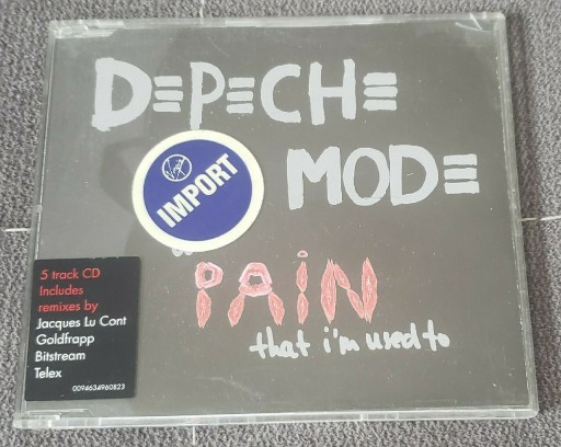 Zdjęcie oferty: Depeche Mode A Pain That I'm Used To UK CD 