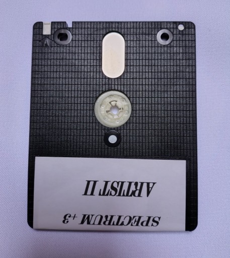 Zdjęcie oferty: Dyskietka 3" (dysk CF2) program graficzny ZX Spectrum +3