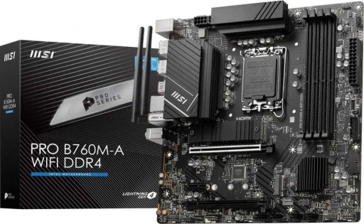 Zdjęcie oferty: MSI PRO B760M-A DDR4 – mATX, LGA1700