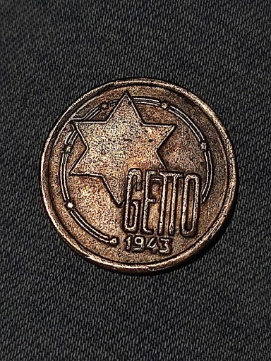 Zdjęcie oferty: 10 marek Mark getto 1943 rok Polska wykopki monet