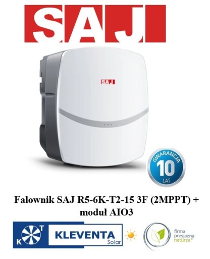 Zdjęcie oferty: Falownik SAJ R5-6K-T2-15+ moduł eSolar AIO3