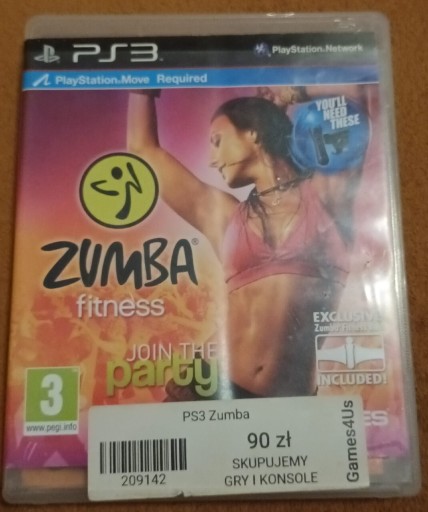 Zdjęcie oferty: Zumba fitness PS3