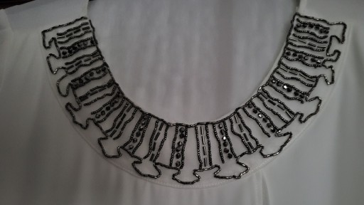 Zdjęcie oferty: Elegancka bluzka Orsay koraliki biała
