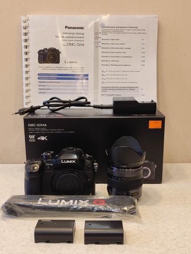Zdjęcie oferty: Panasonic Lumix GH4 + obiektyw Panasonic 12-35mm.