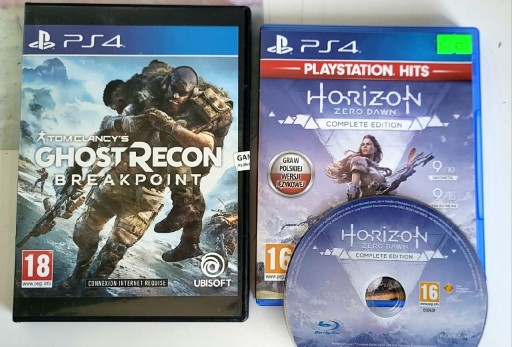 Zdjęcie oferty: Horizon zero  dawn Ghost Recon Ps4