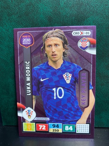 Zdjęcie oferty: LUKA MODRIC - KEY PLAYER - ROAD TO RUSSIA 2018