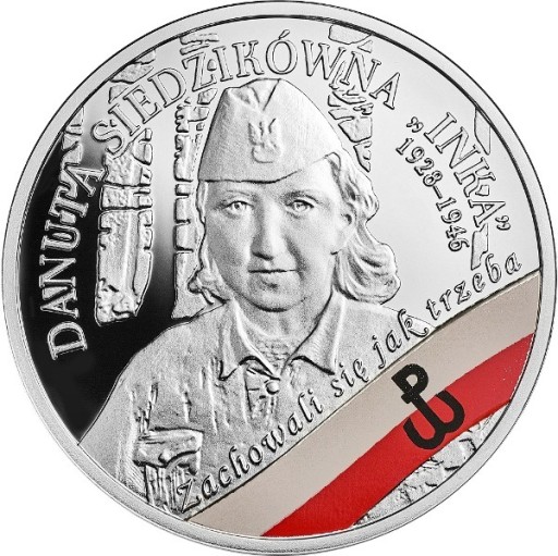 Zdjęcie oferty: Wyklęci przez komunistów żołnierze niezłomni, D. Siedzikówna „Inka” 10zł