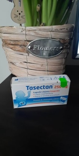 Zdjęcie oferty: Tasectan, 250 mg, proszek, dla dzieci, 7 saszetek